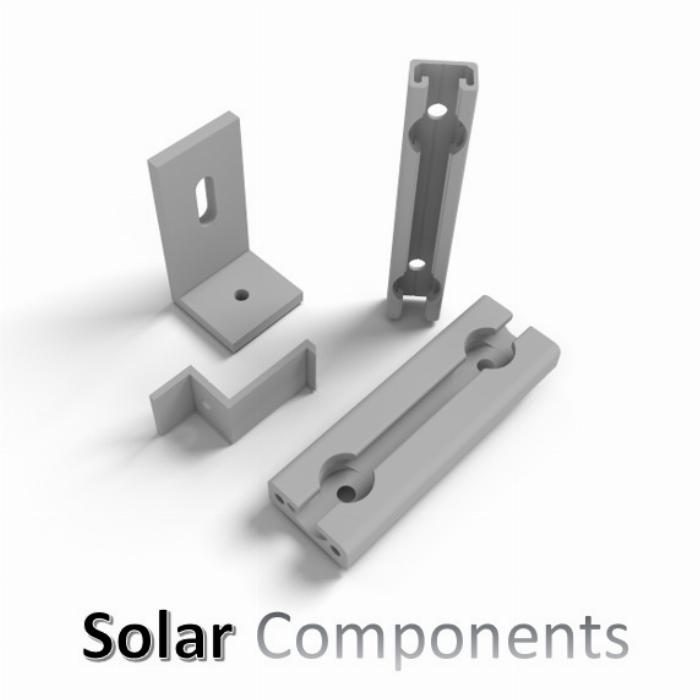 Komponenter för solenergi