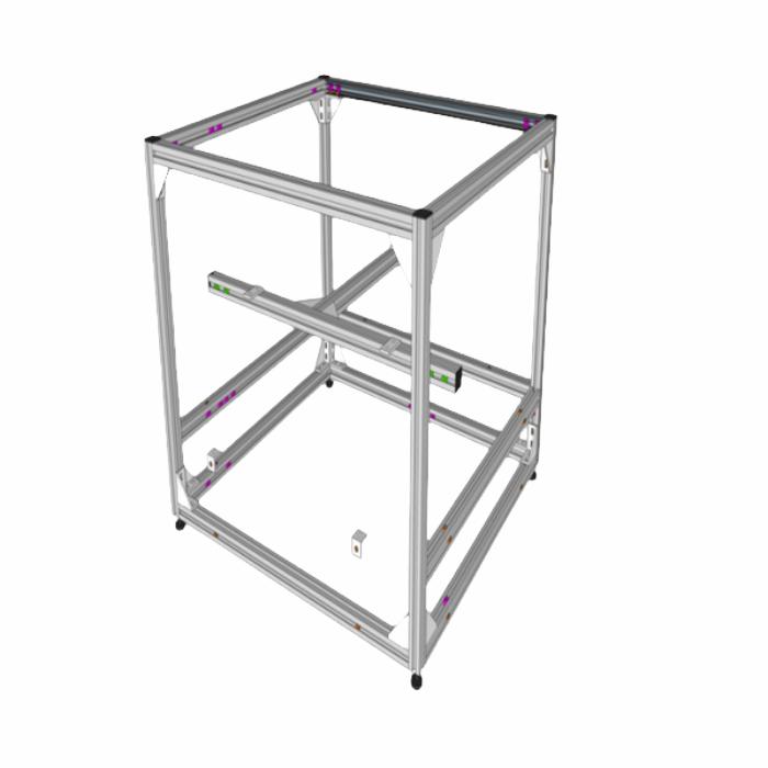 Sparkcube v1.1XL aluminiumram