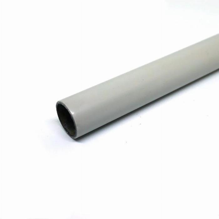 Circular tube steel Dia. 28x1mm grey,1980mm