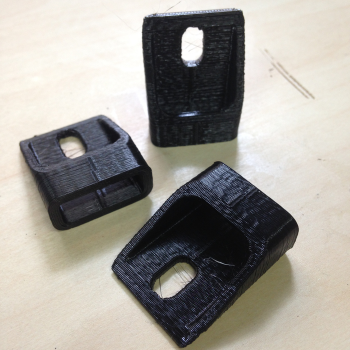 3D Printed switch holder Subminiaure gränslägesbrytare