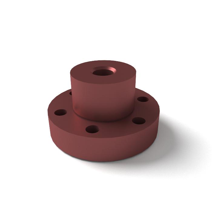 Trapezoid nuts made of iglidur® R TR8x1.5