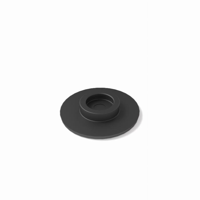 Anti-slip Plate 40 for Swivel Feet, Series 10 + 15