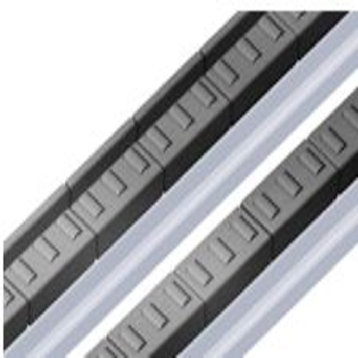Roller element with guiding, mounting with screw and nut