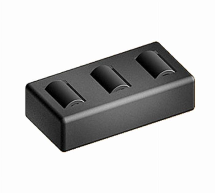 Roller element without guiding, mounting with screw and nut