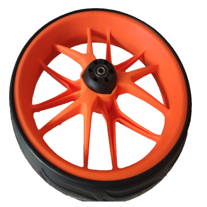 Wheel 304.8 mm solid rubber ball bearings